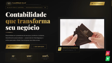 Site Contabilidade Sarruf