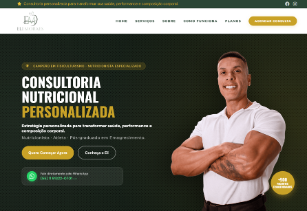 Site do Nutricionista Eli